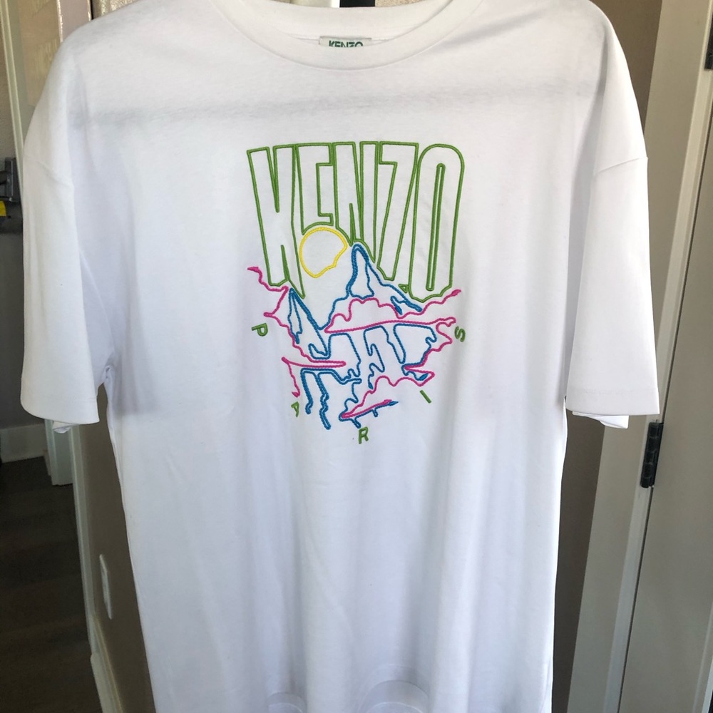 Kenzo Embroidered Oversized Shirt